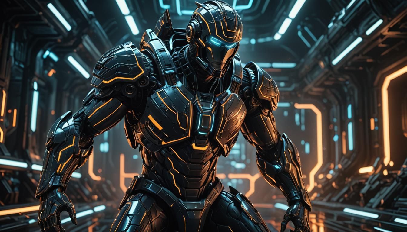 Hyperrealistic Tron Ares in High Definition