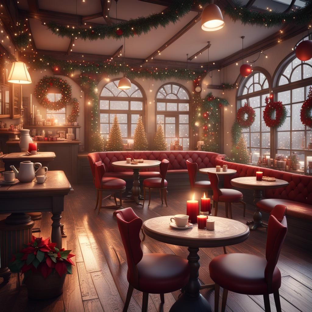 Christmas coffeehouse