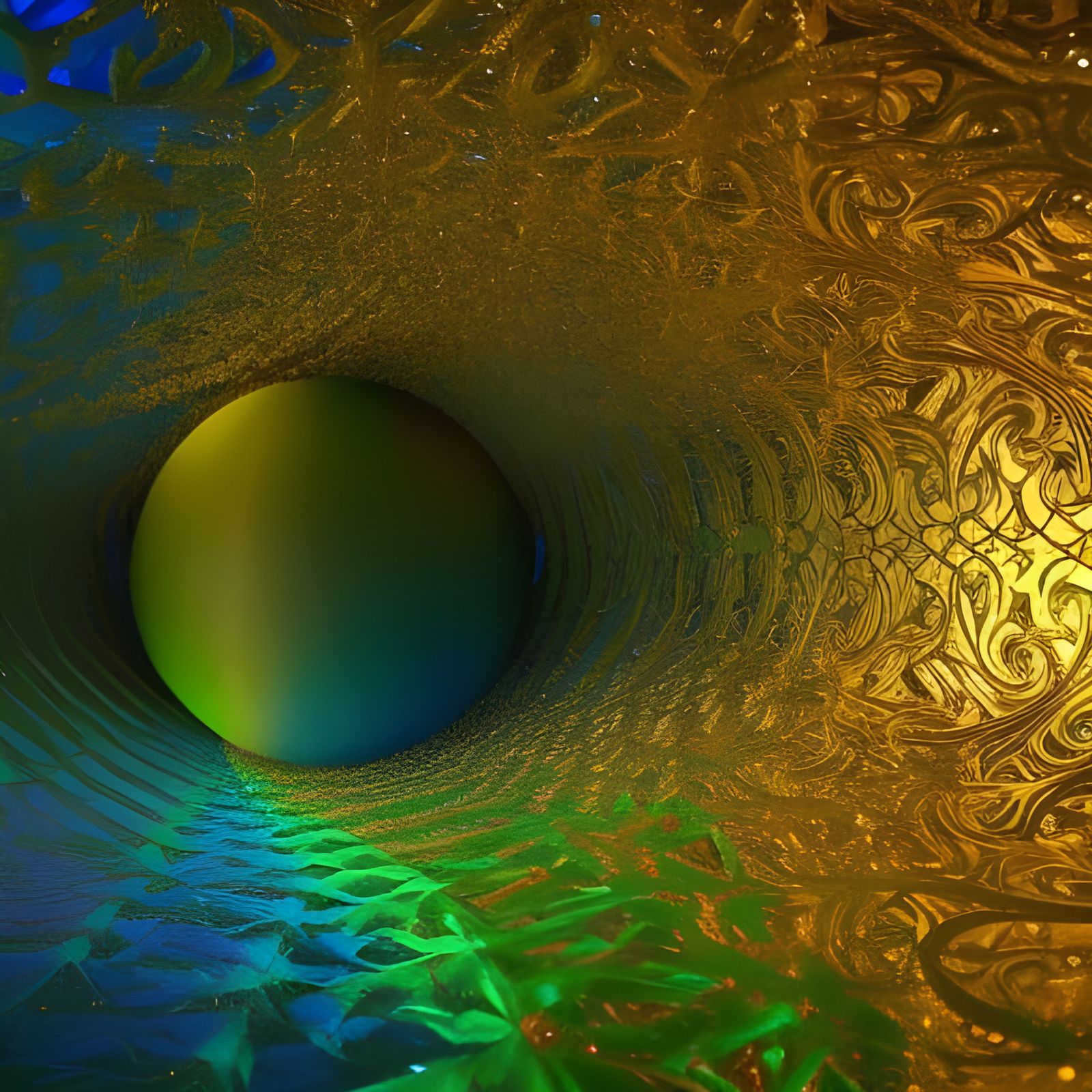 Depth of field circle