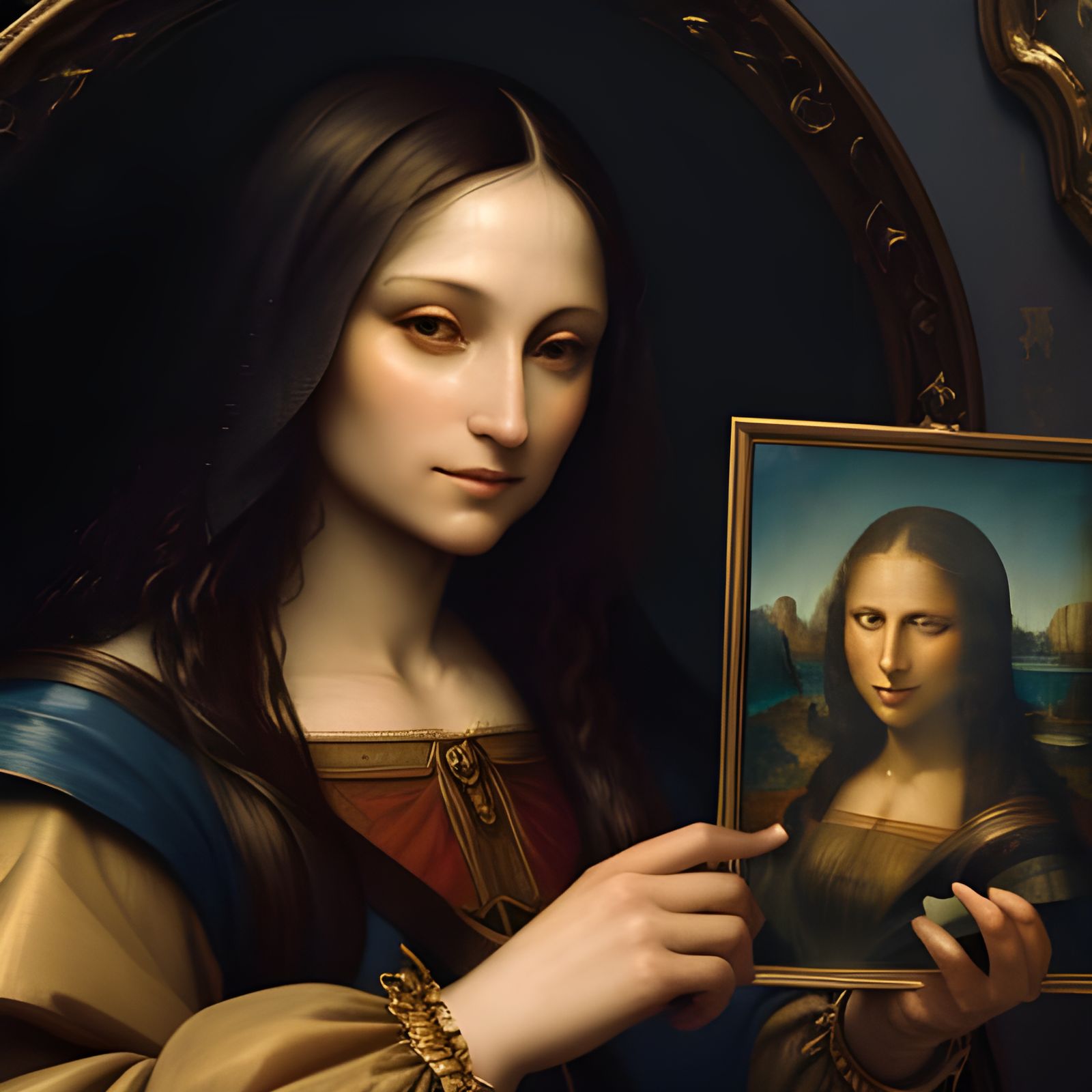 Leonardo da Vinci Brings the Mona Lisa to Vibrant Life
