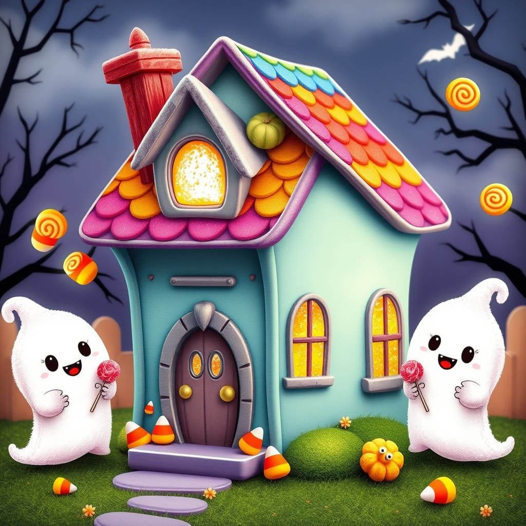 A cute haunted house 2