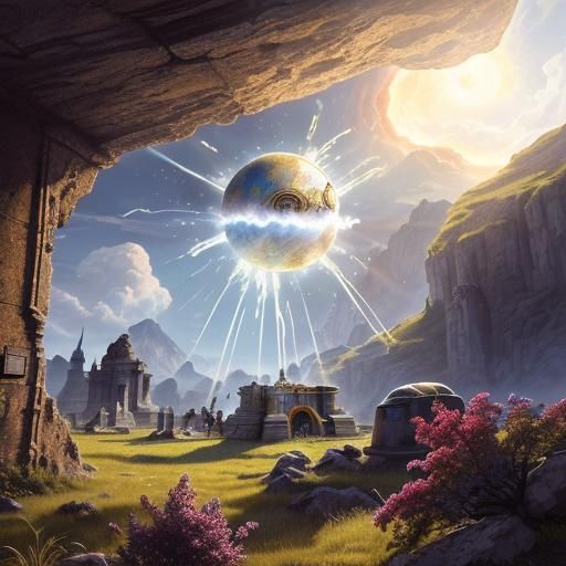 Atomic Earth: Science's Defiance in Photorealistic Detail