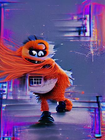 AI Image of Gritty
