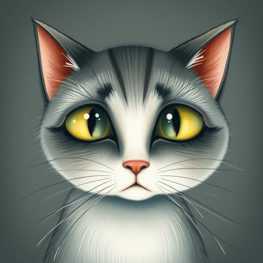 sad cat cute miauw miauw miauw miauw big eyes