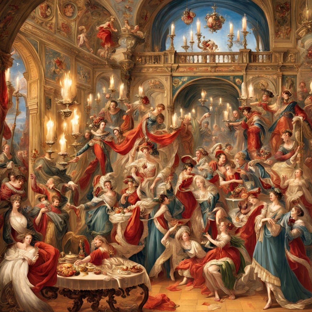 Renaissance Masquerade Ball Celebration