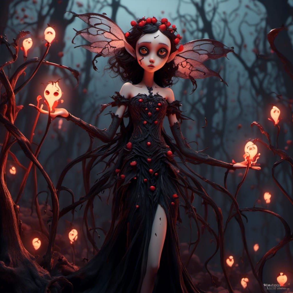 Celtic Banshee Beauty in Fantasy Concept Art