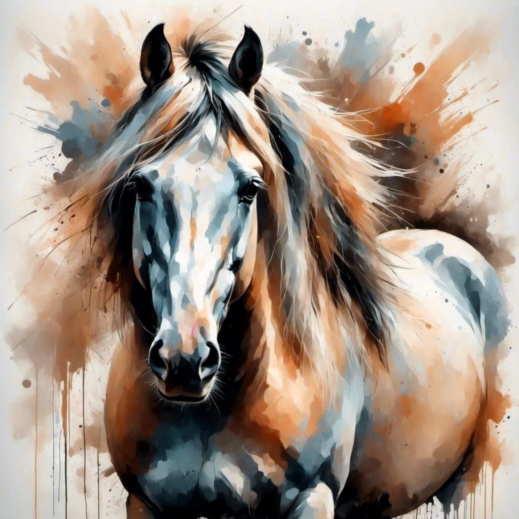 Wild Horse Digital Art