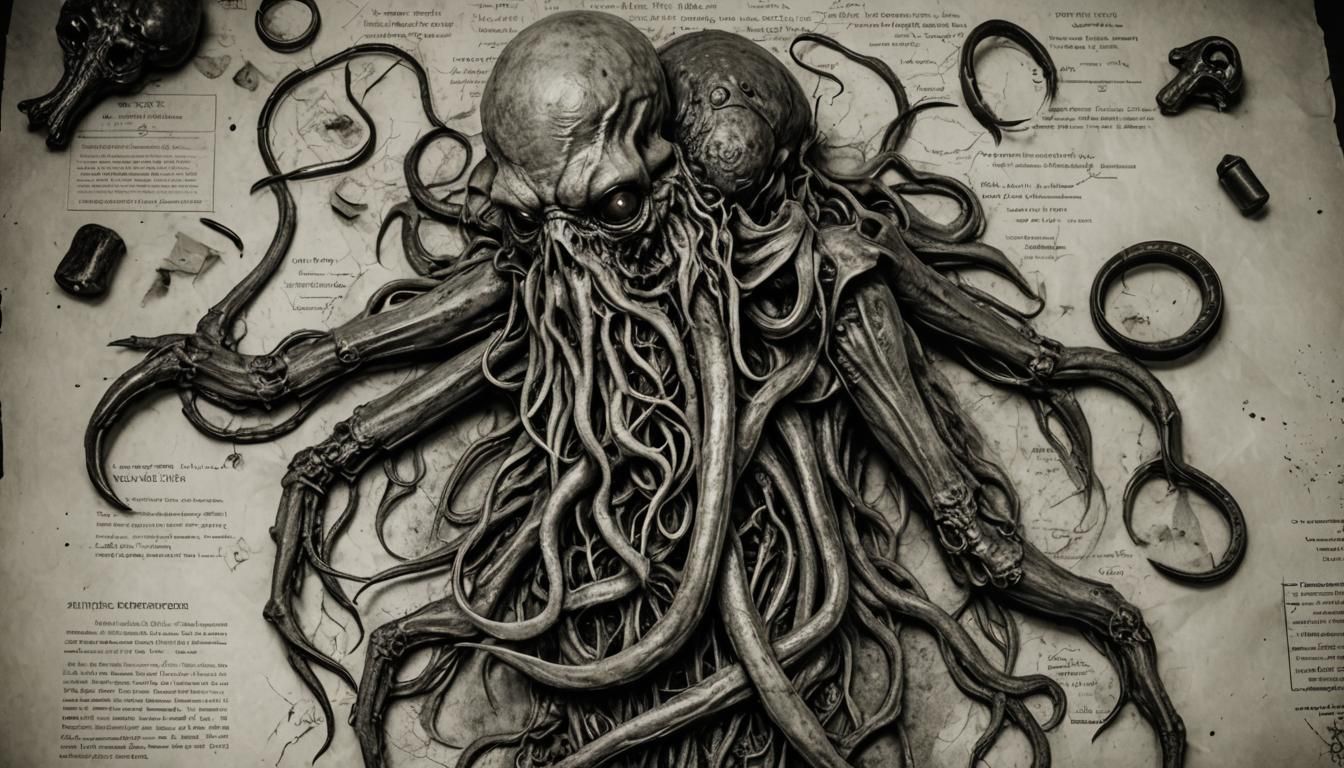 Photorealistic Autopsy of a Cthulhu-like Demon