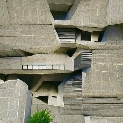 Striking Brutalist Architecture Example