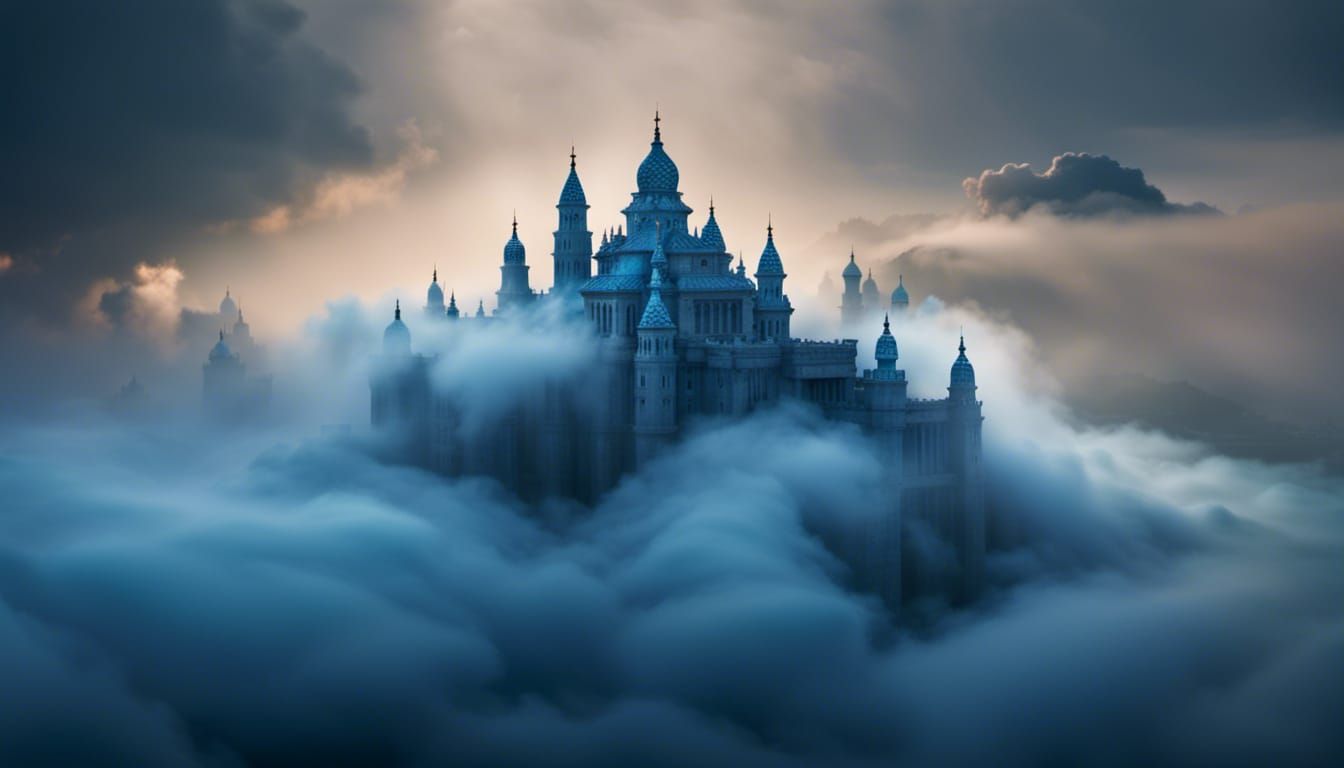 Tranquil Palace Amidst Rolling Hills