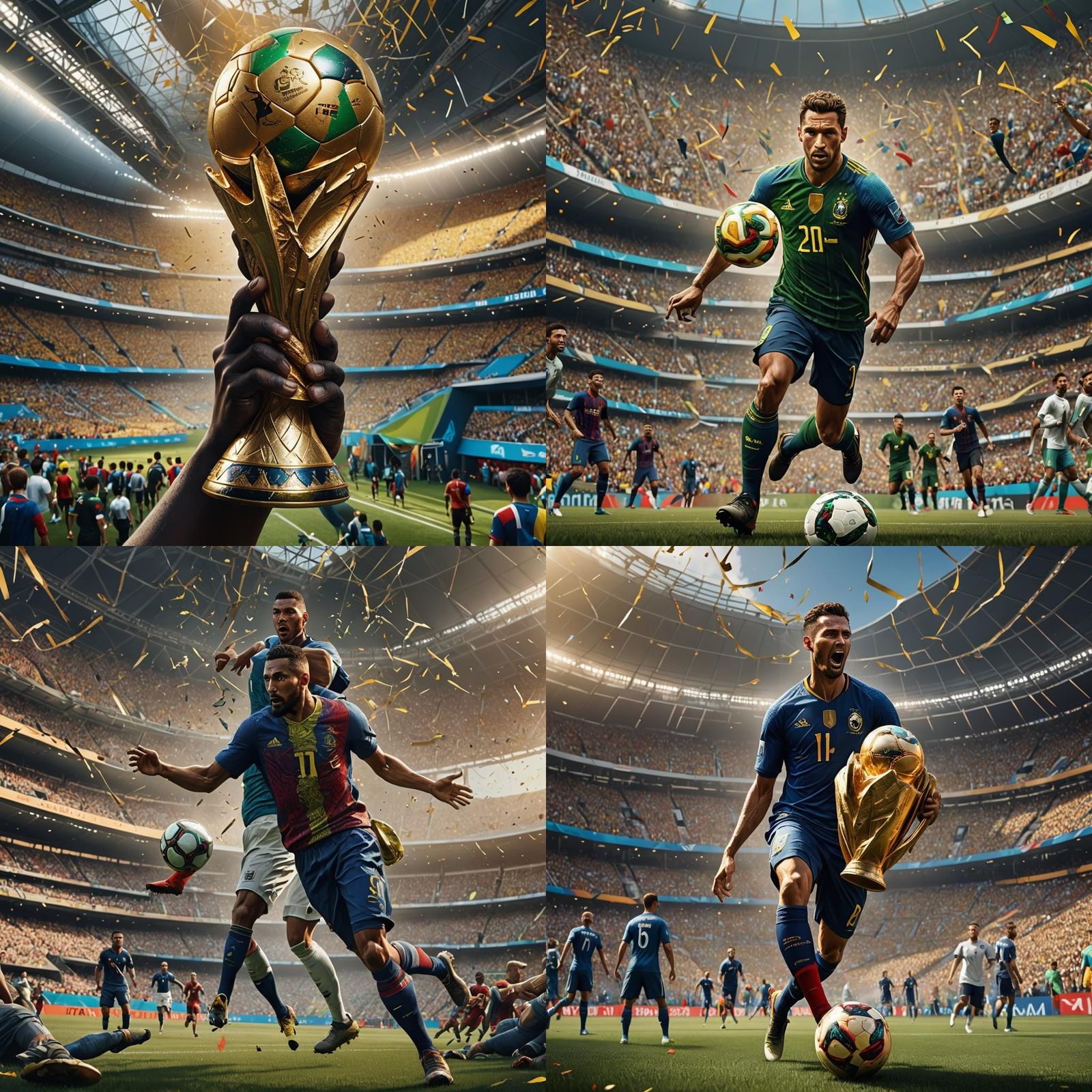 Man Steals FIFA World Cup: Fantasy Concept Art