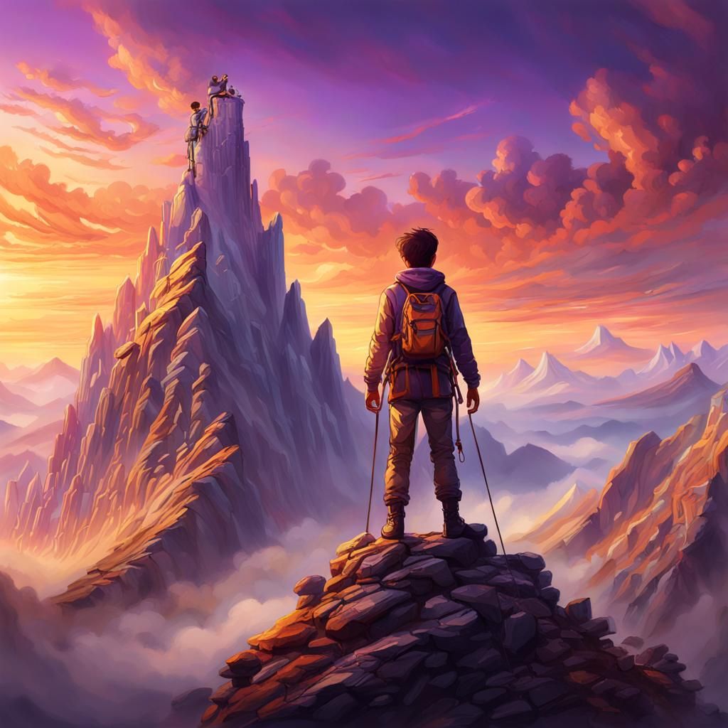 Bungee Jump Kid: Fantastical Concept Art