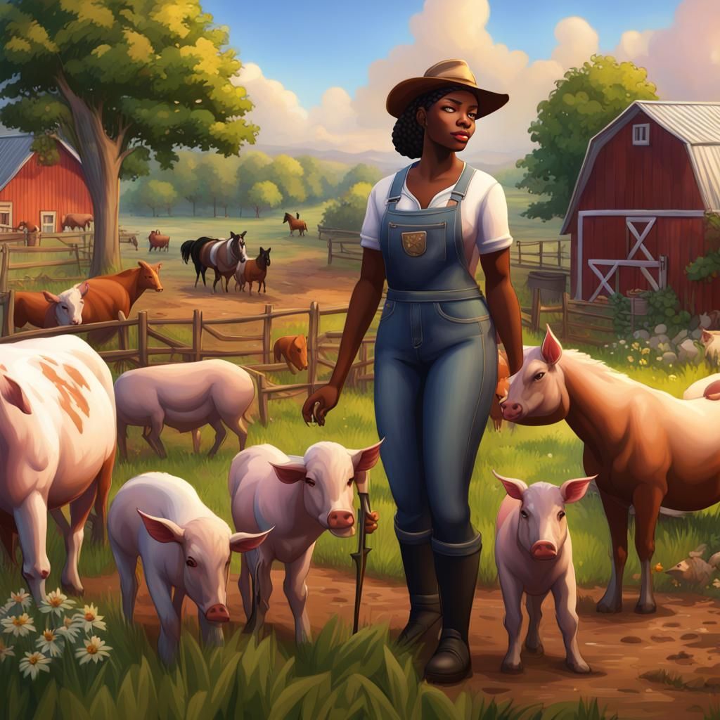 Sims 4 Farm Life With Ranch Woman