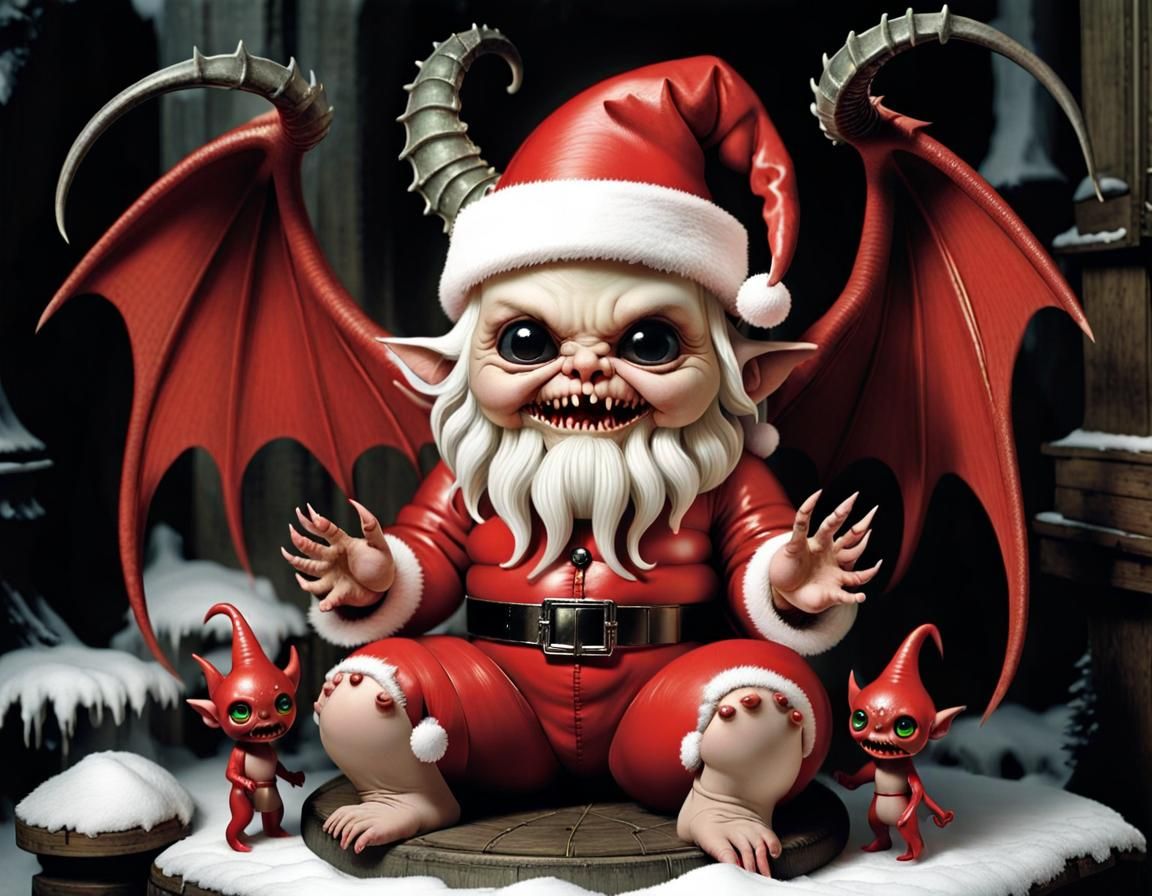 Satan, Santa, one way or the other it was probably a typo