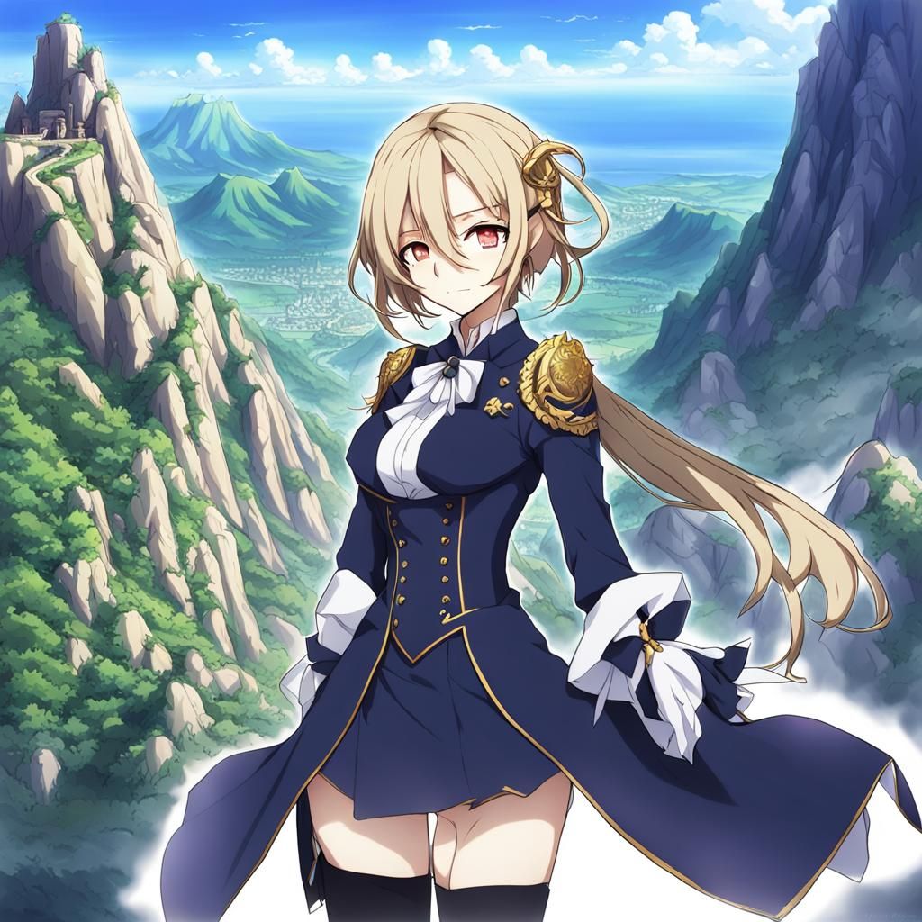 Montserrat as Anime Character, Key Visual Style
