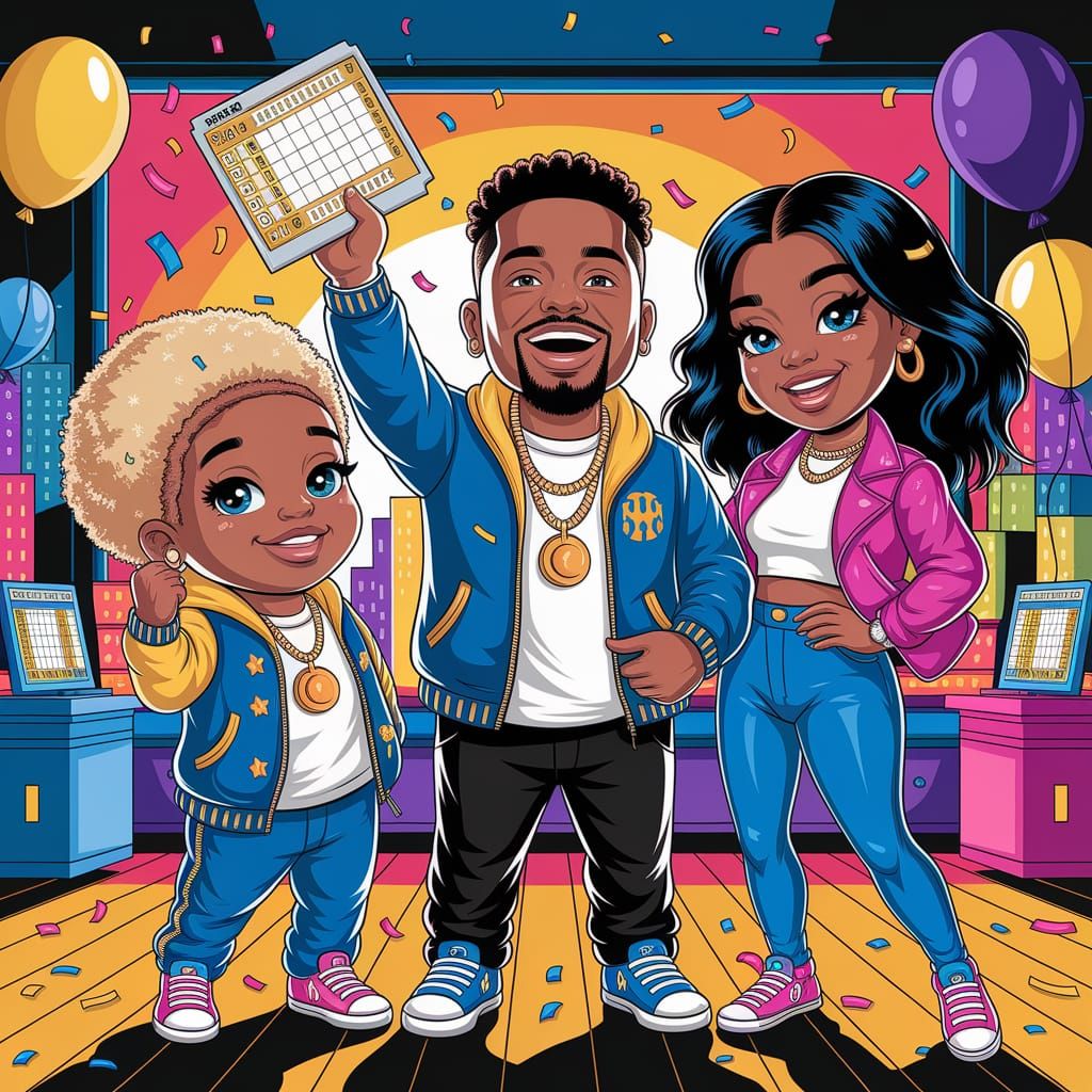 Lil Bow Wow and JD Celebrate Lottery Win with Big Latto