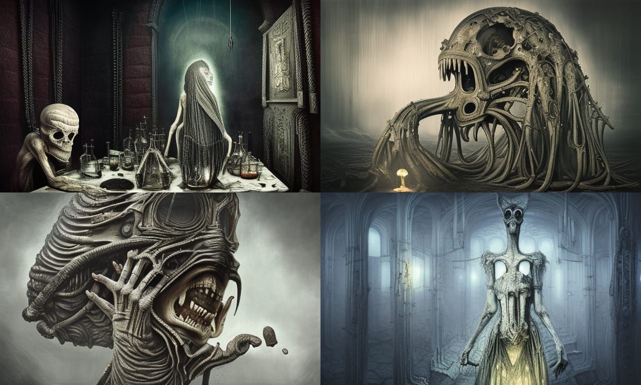 Bottled Anger Movie Scene in Paranormalpunk Style