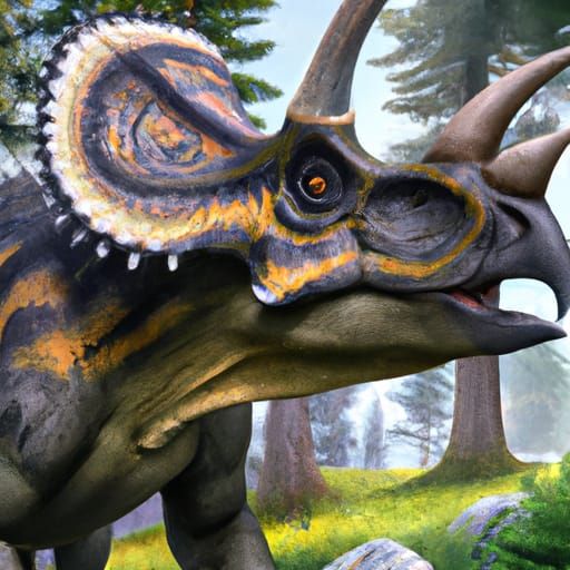 The most well known ceratopsian!