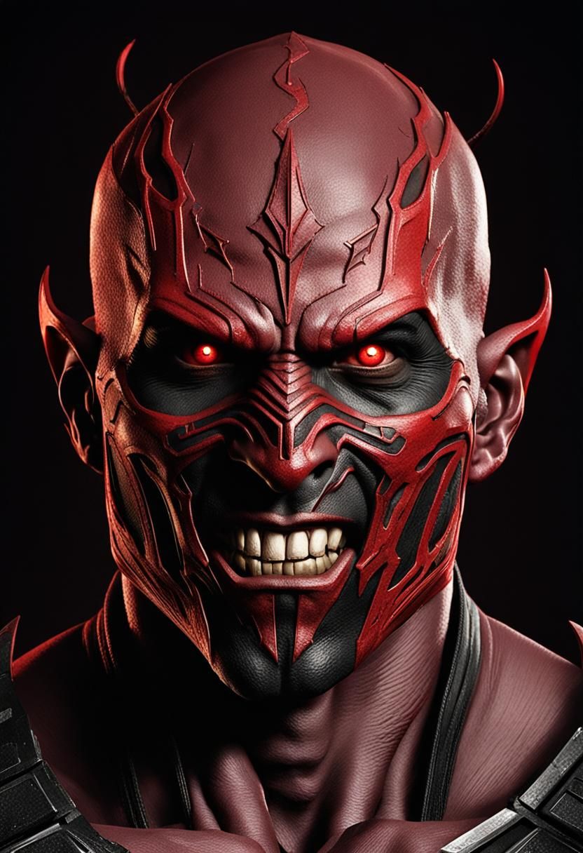 Baraka from Mortal Kombat with Tarkatan Blades