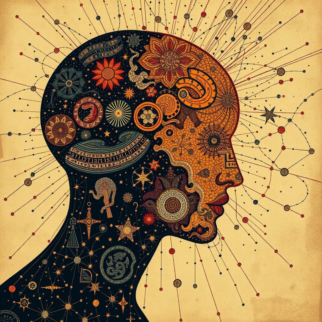 Philosophy and Language in Pointillism Style