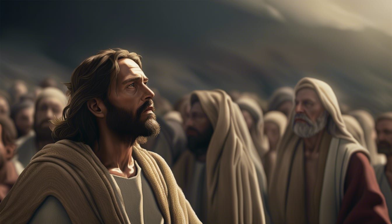 Jesus Sermon on the Mount: Expressionistic Film Noir