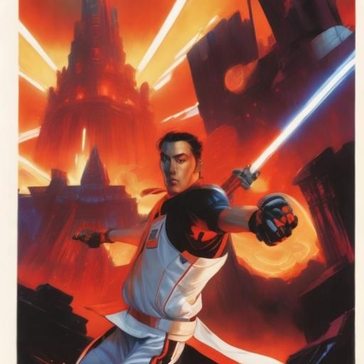 Space Opera Cover Art: Tween Heroes in Action