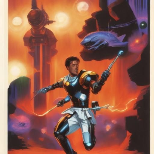 Space Opera Cover Art: Tween Heroes in Action