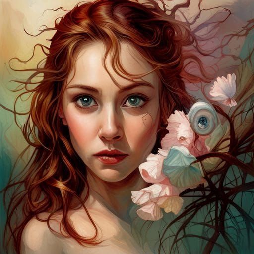 AI Generated Cute Portrait