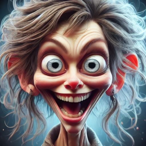 AI Generated Image of the Word Joy