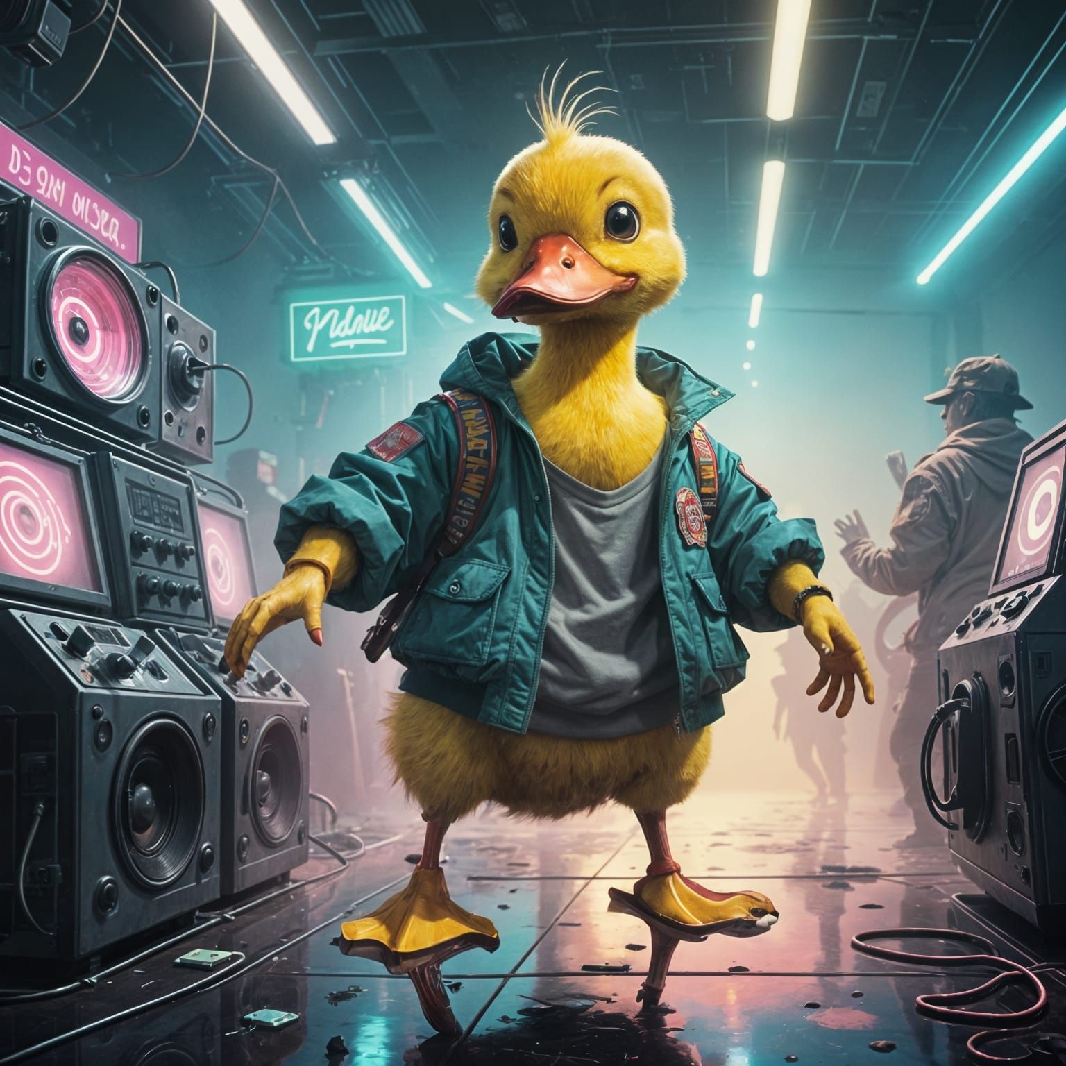 Dancing duckling #2...