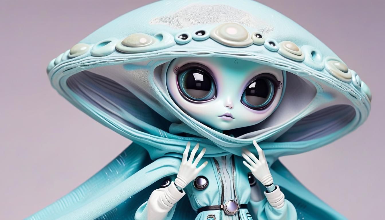 🦄CUTE ALIEN, BIG EYES🦄