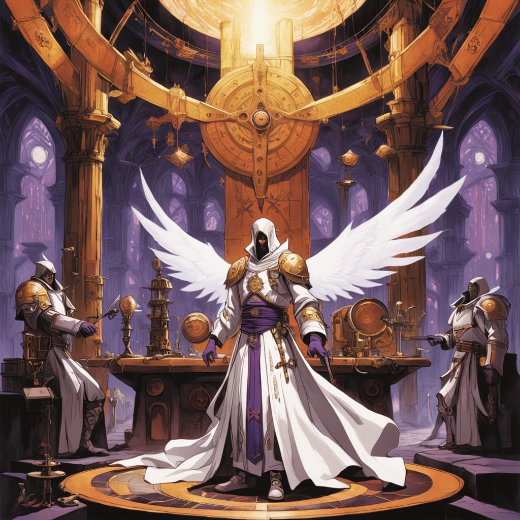 Templar Alchemists Transmute Base Materials into Gold in a R...