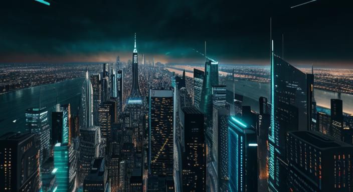 Samsung Galaxy Z Fold 5 on Cyberpunk Table