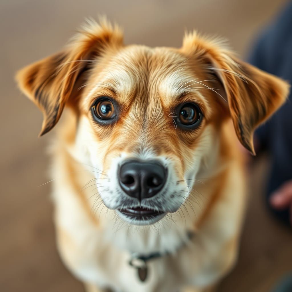 Funny Looking Dog Generated by AI