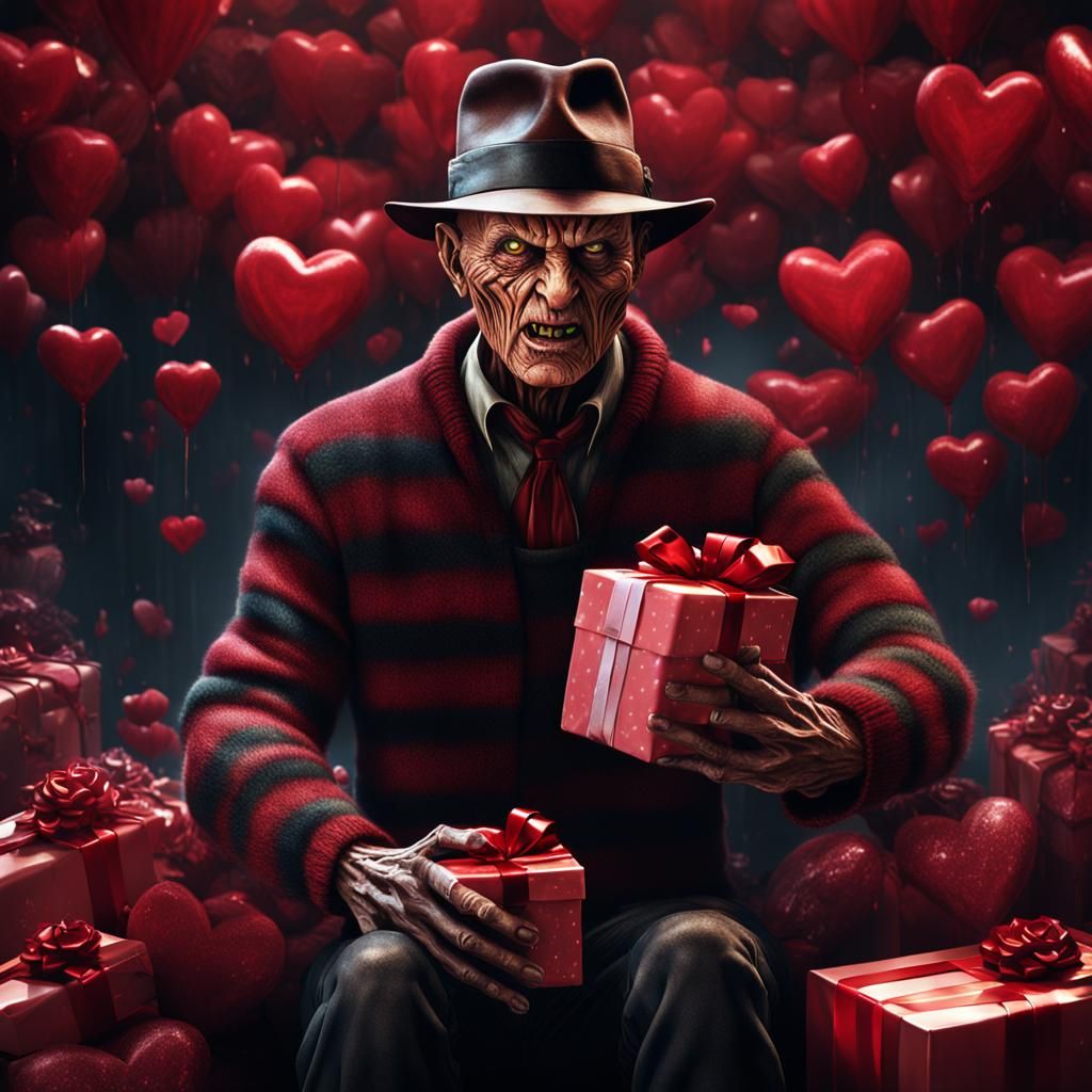 Freddy Krueger's Valentine: A Detailed Matte Painting