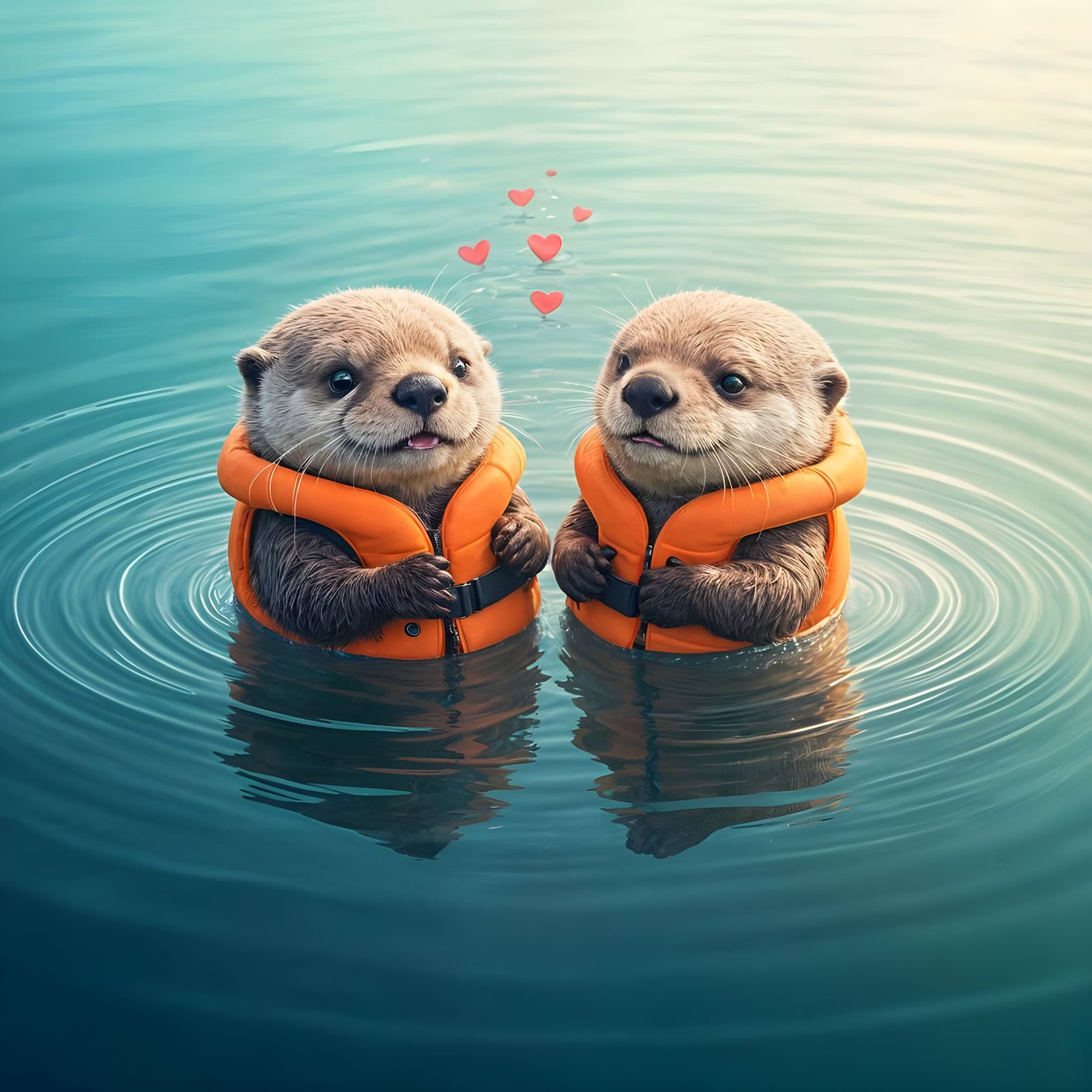When otters can't float on their own, there's always AN OTTE...