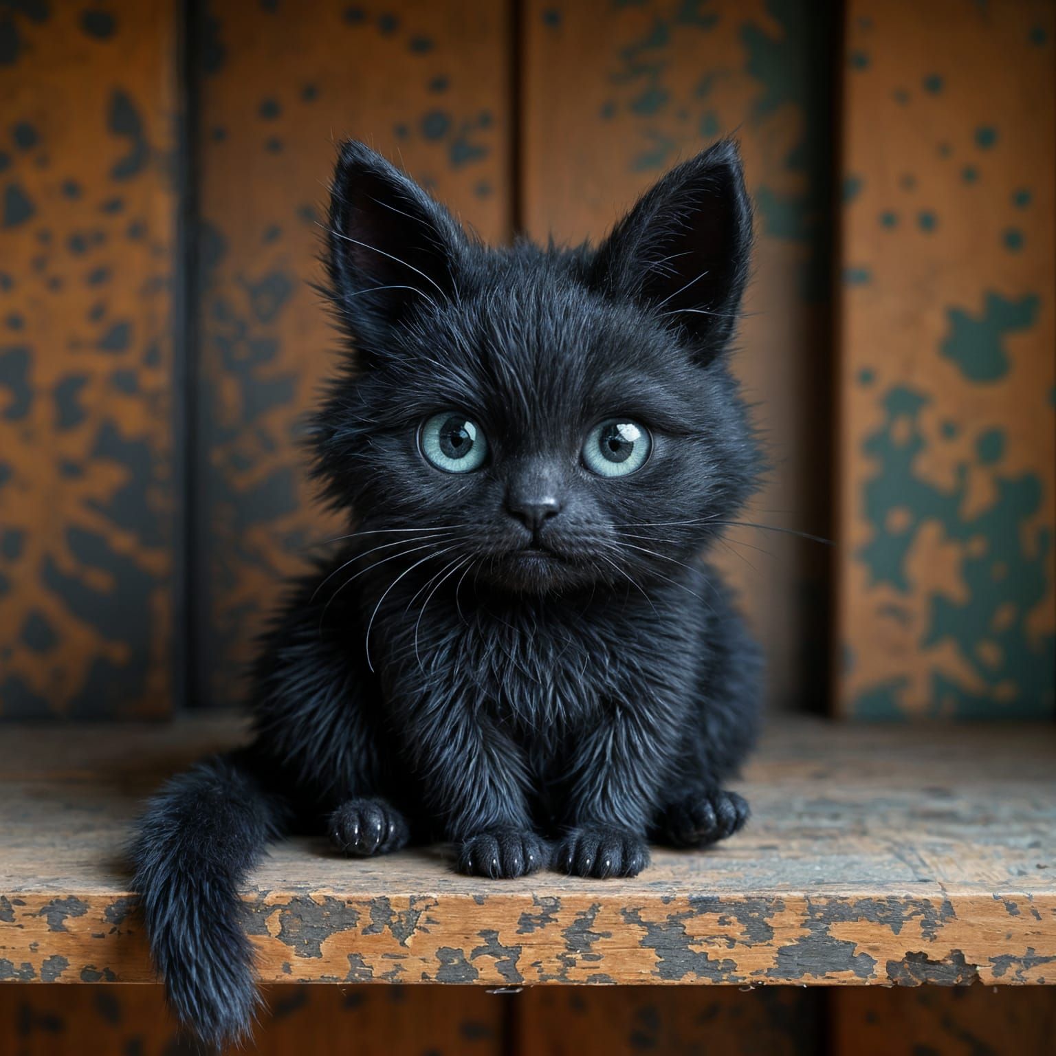 Whimsical Voodoo Cat Doll of Protection