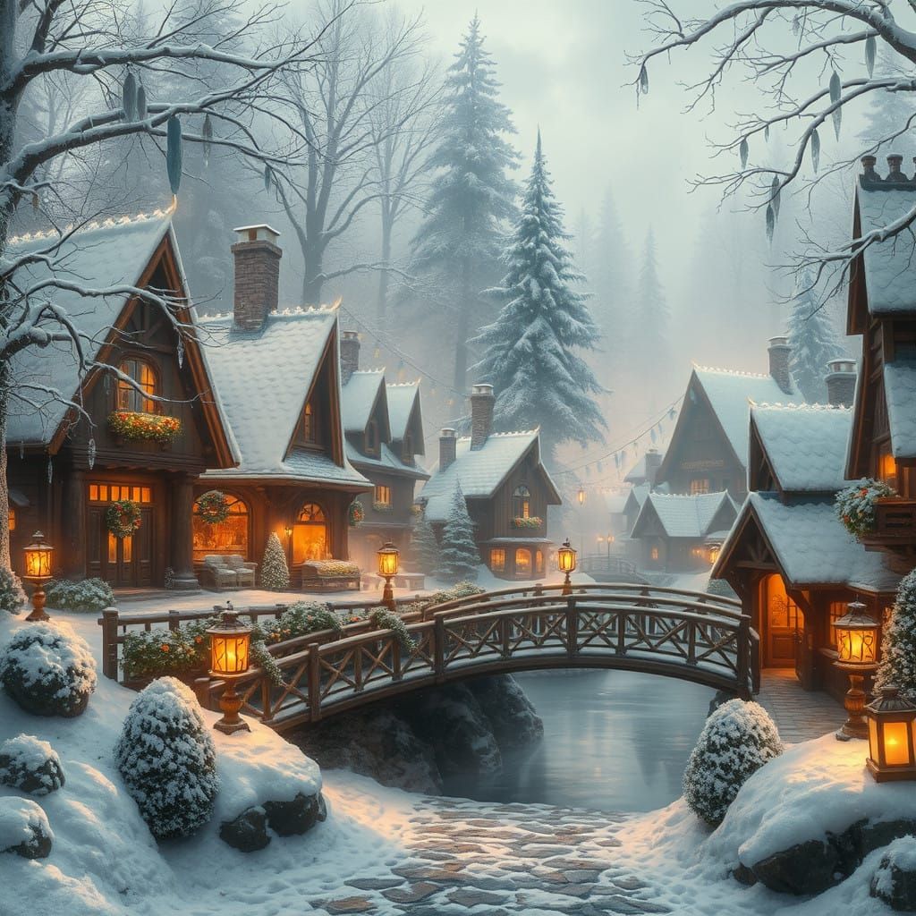 Magical Winter Wonderland at Christmas Festival