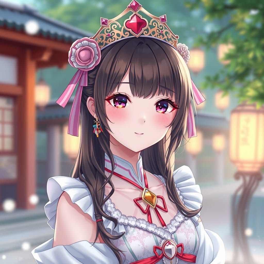 Hyper Realistic Kawaii Princess of Sumida Ward