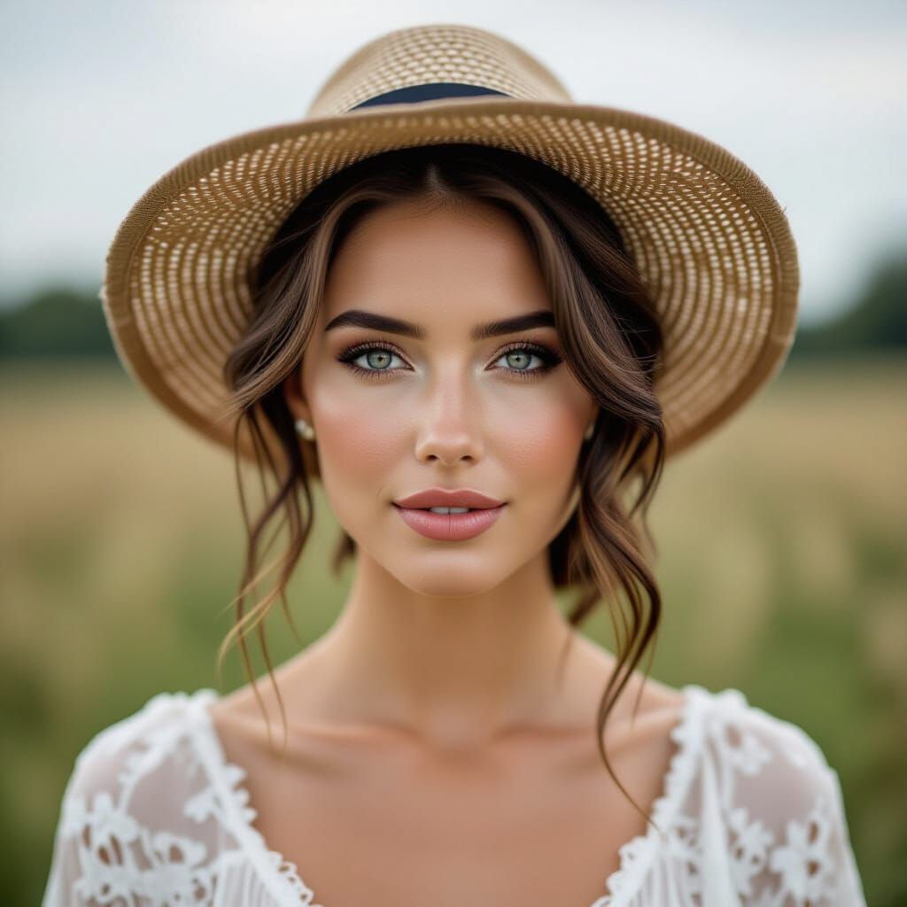 Hyperrealistic Portrait with Intricate Details