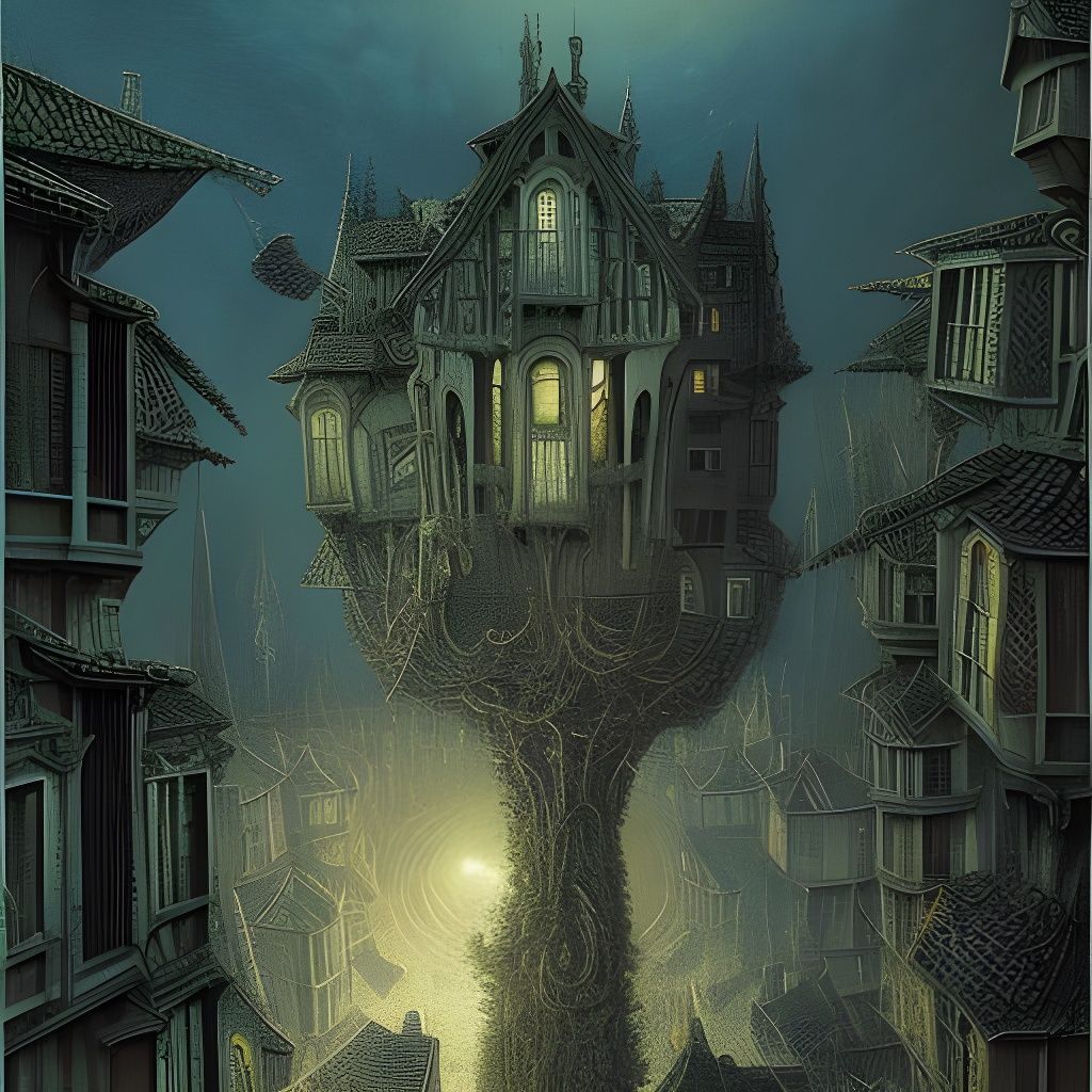 House of the town witch