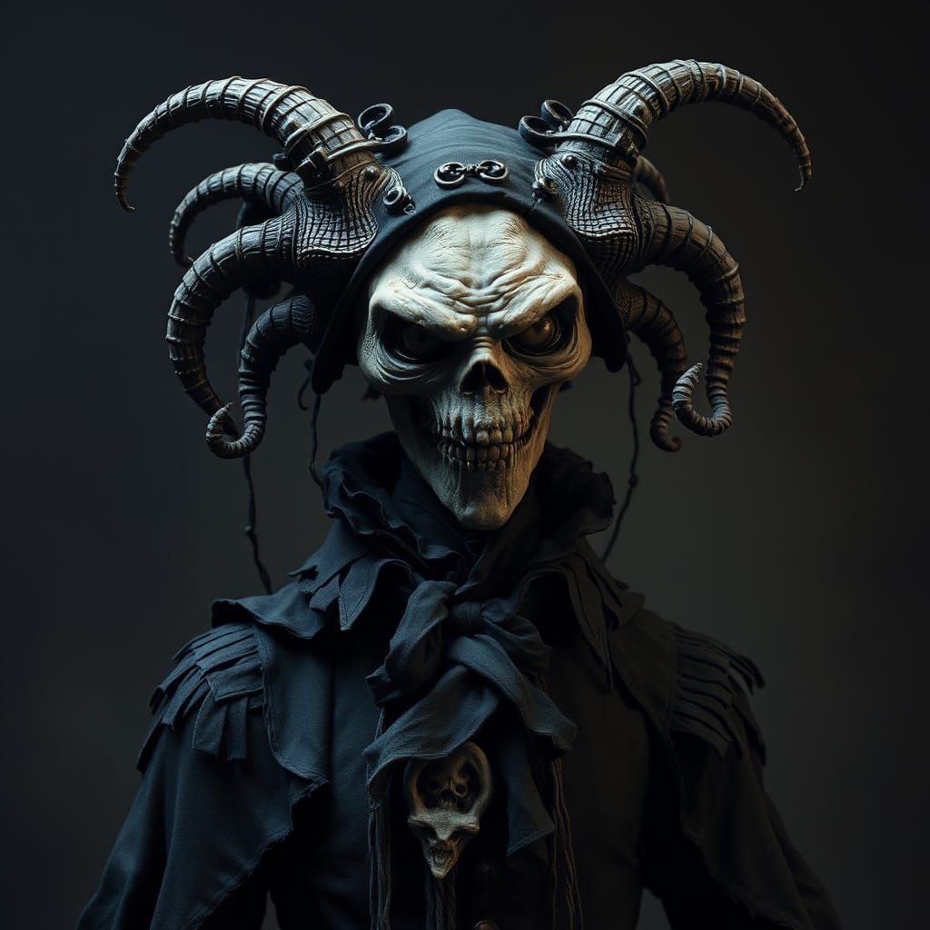 Grotesque Victorian Monstrosity in Dark Mystical Style