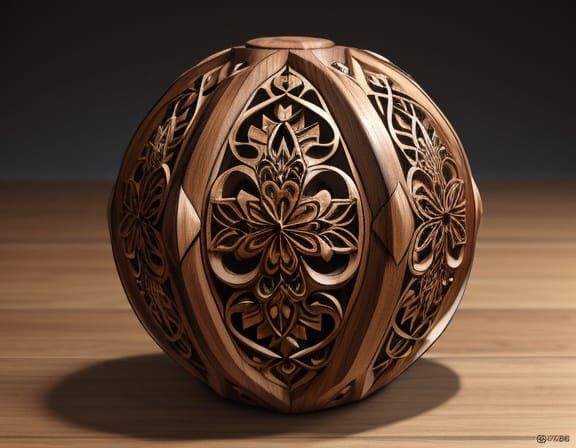 Detailed Wooden Toy: An 8K Cinematic Render