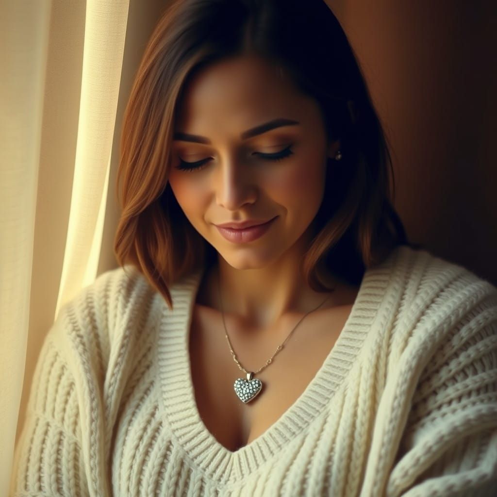 Warmth and Serenity in Cozy, Golden Light