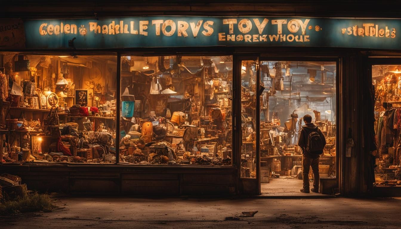 Aliens Discover Abandoned Toy Store on Earth