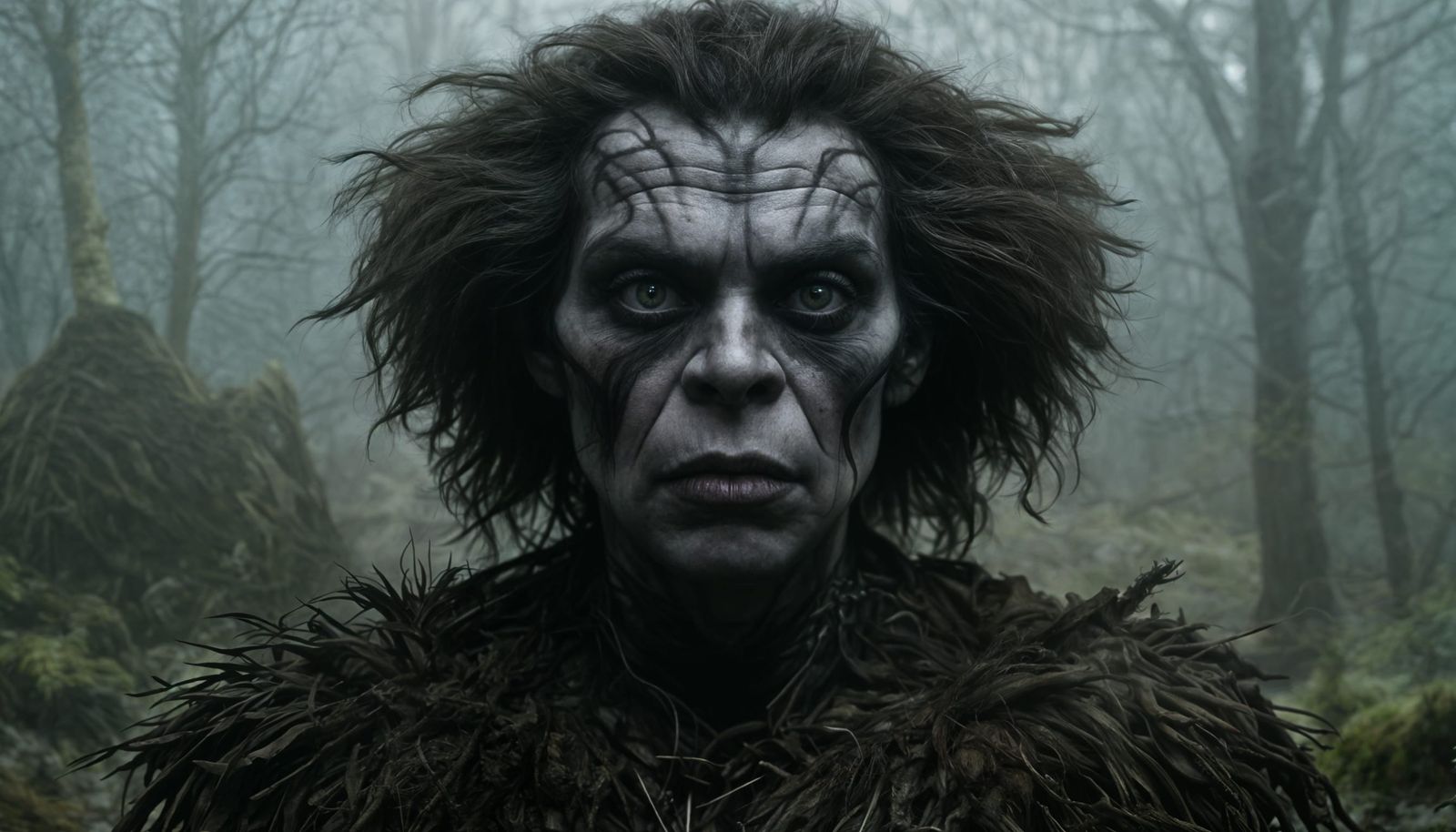 Ethereal Portrait of a Dark Fantasy Enchantress