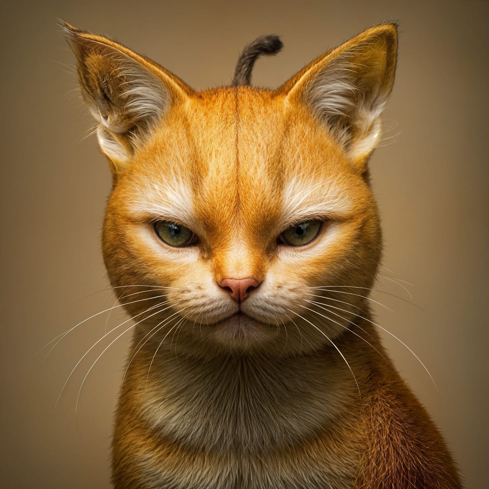 Feline Pear Sculpture