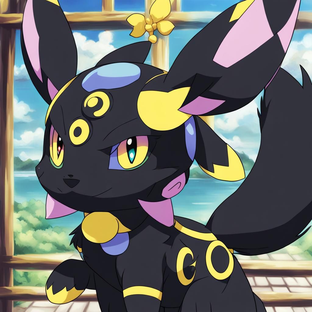 Anime Key Visual Featuring Umbreon, Espoen, Slyveon