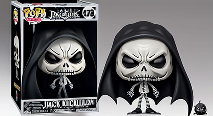 Jack Skellington Meets Death Eater in Funko Pop Mashup
