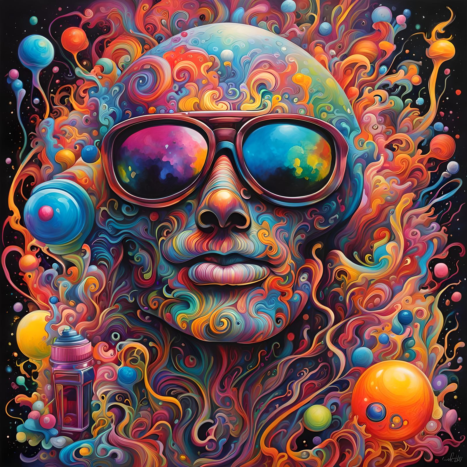 LSD Discovery: Hyperdetailed Graffiti Street Art